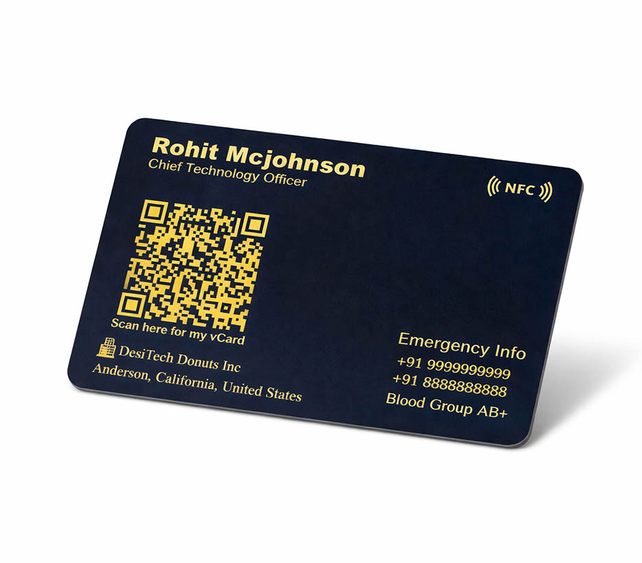 Purse Card (Emergency / Personal)