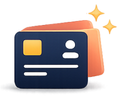 Choose your smart business card icon