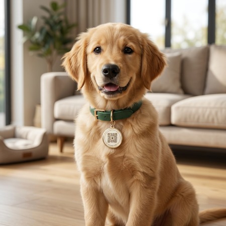 Pet QR Connect Tag