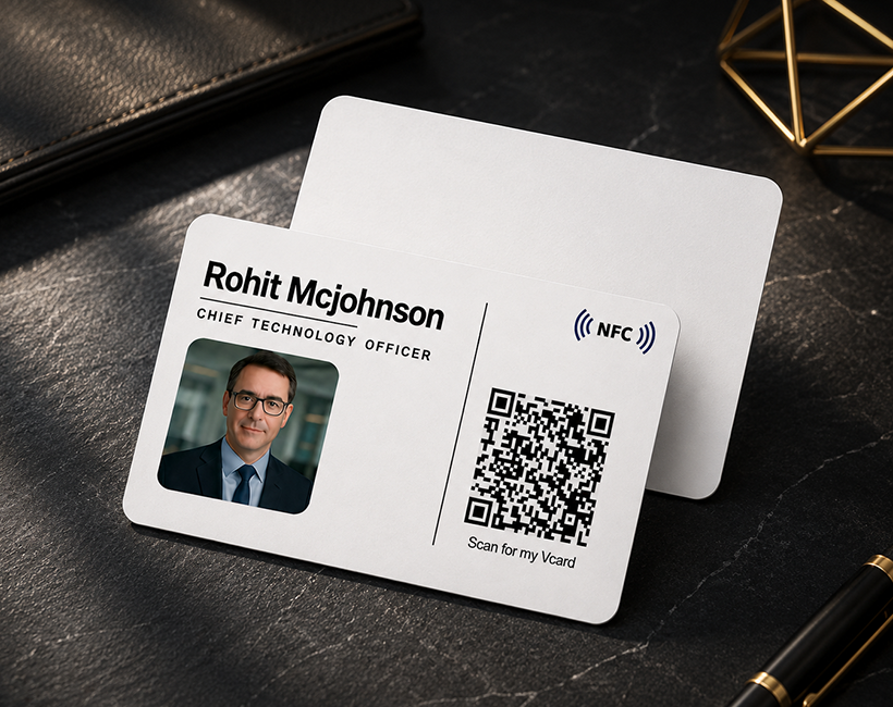 Executive Identity NFC Business Card Hover