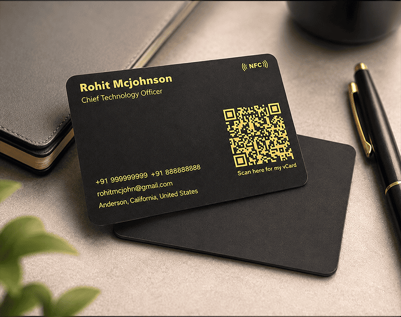 Business Professional NFC Business Card