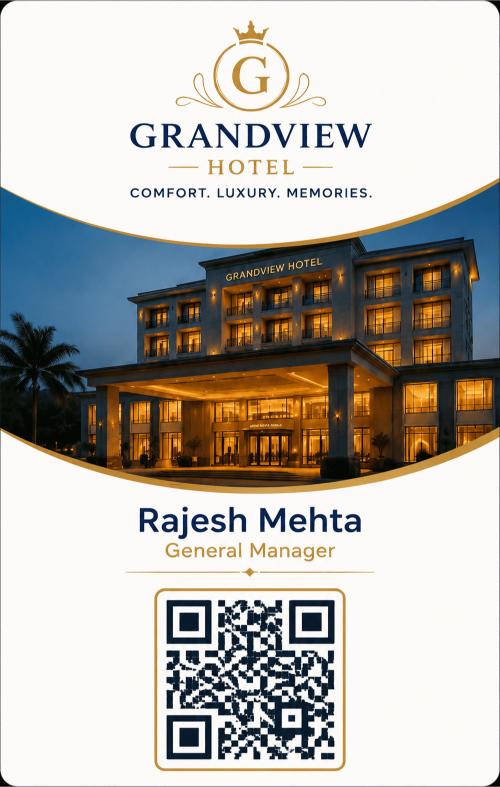 Hotel Digital Business Card