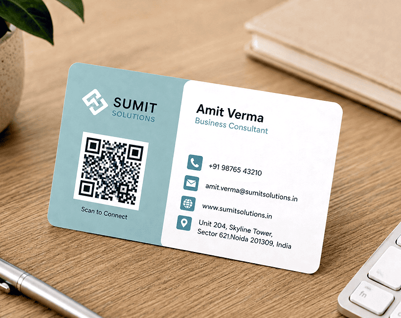 Modern Studio Digital Business Card