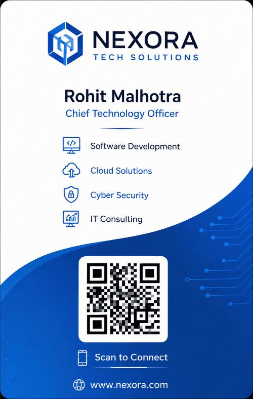 IT Company Digital Business Card