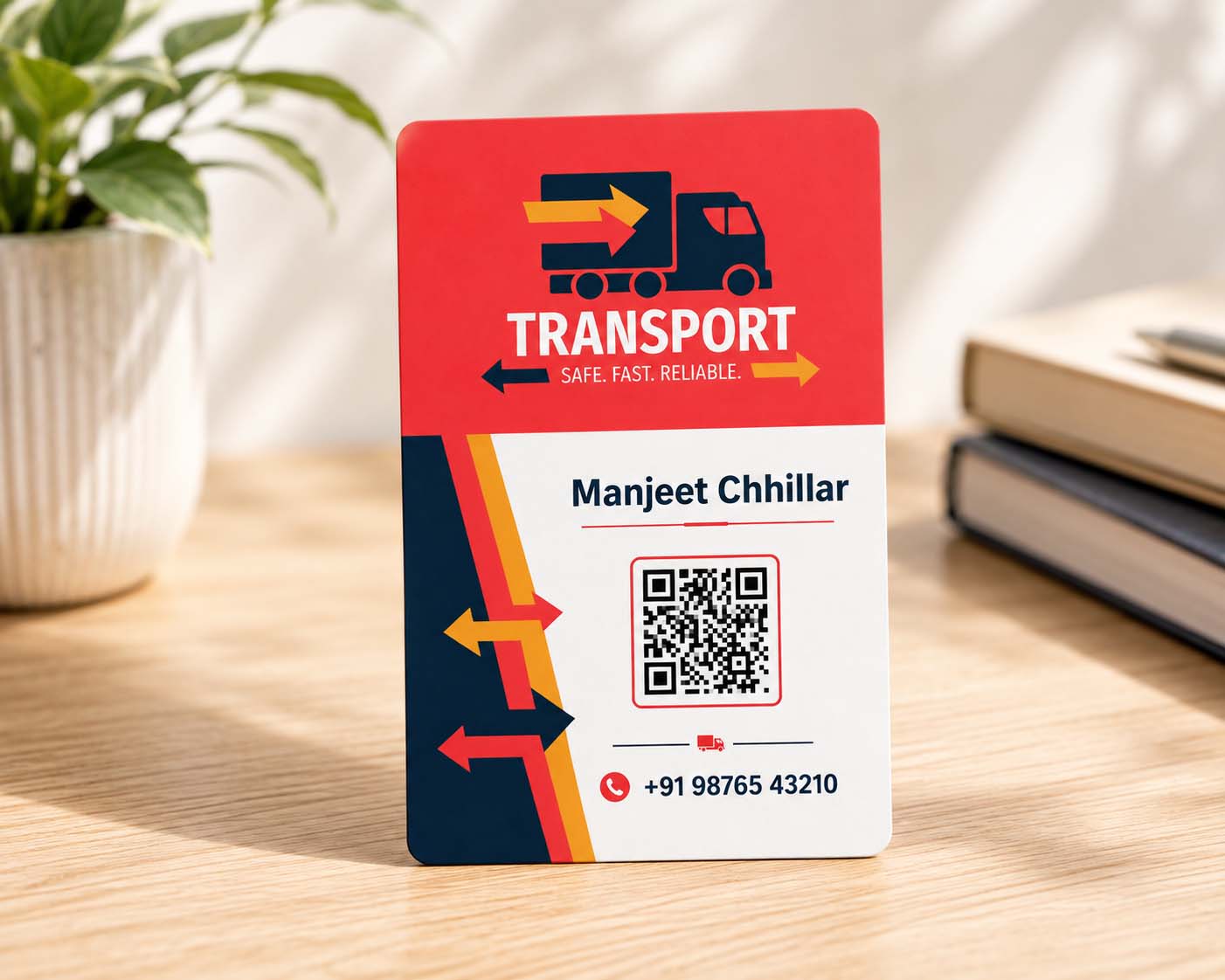 Transport QR Business Card