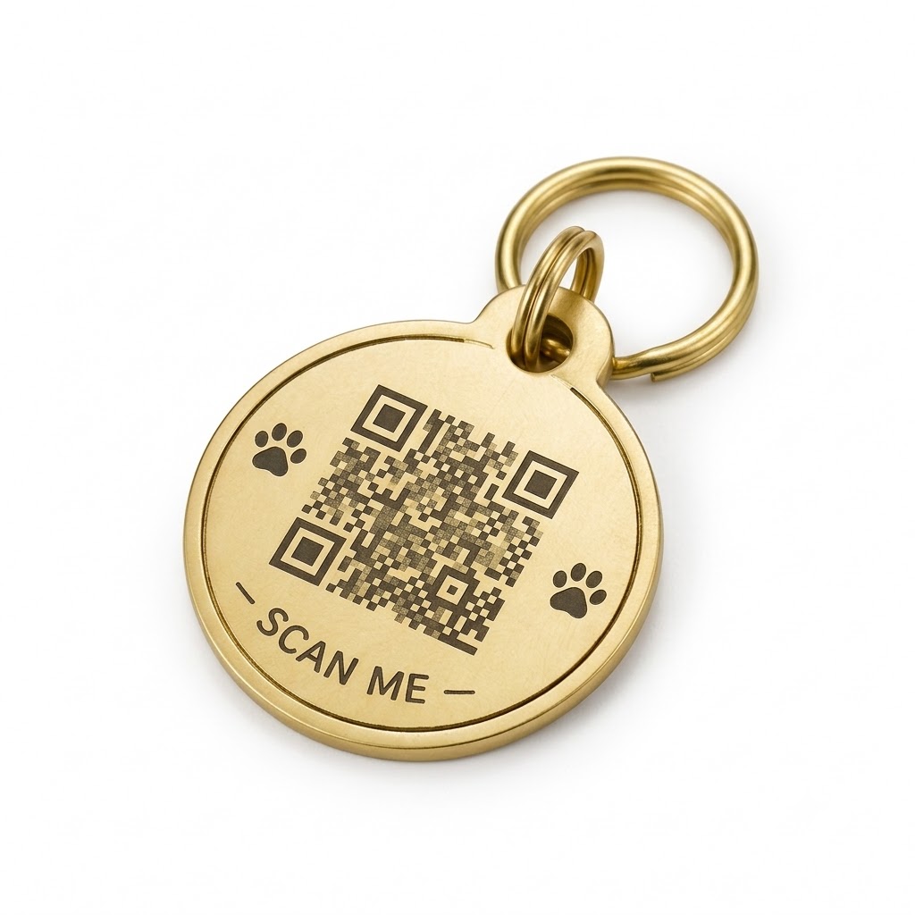 Pet QR Connect Tag