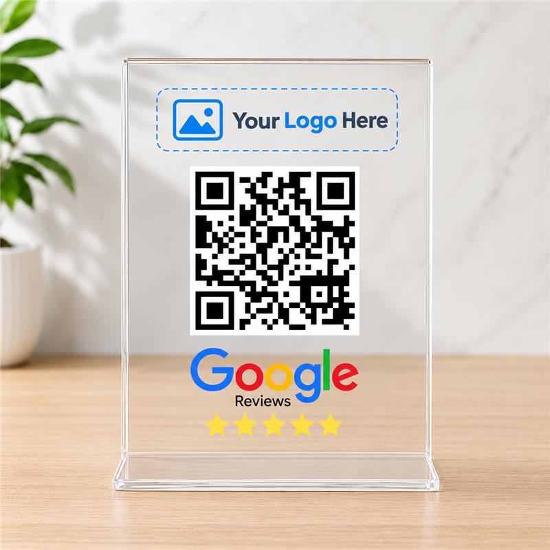 Google Review QR Standee